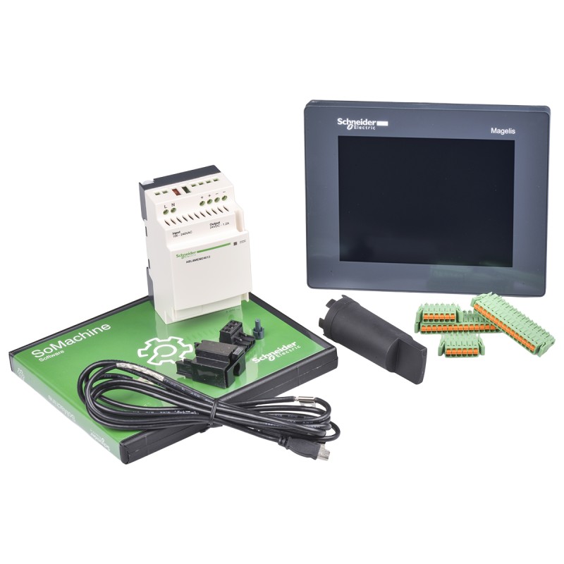 1 pcs - Schneider Electric HMISCU Series Magelis SCU Touch Screen HMI Starter Kit - 5.7 in, TFT Display, 320 x 240pixels