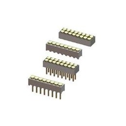 1 pcs : 857-10-008-10-051000 - Headers & Wire Housings 8P 2R THRU-HOLE .197 HEIGHT TARGET