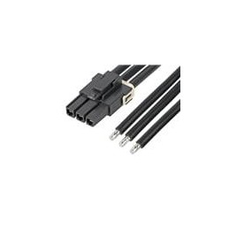 1 pcs : 216401-1032 - Rectangular Cable Assemblies Mega-Fit SR R-S 3Ckt 300mm Cable