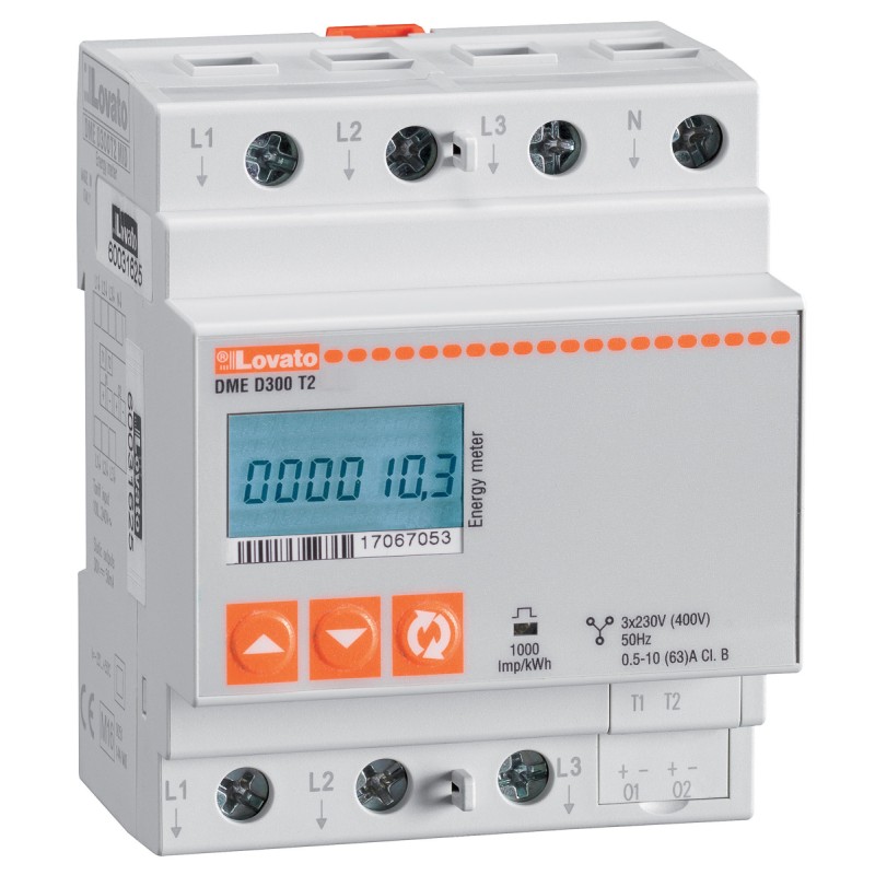 1 pcs - Lovato 3 Phase LCD Energy Meter