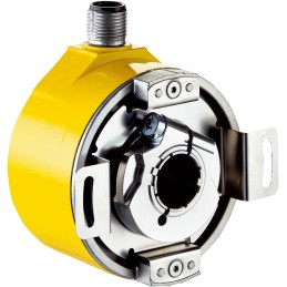 1 pcs - Sick AFM60 Series Safety Encoder Encoder, 1024ppr ppr, SSI Signal, Through Hollow Type, 10mm Shaft