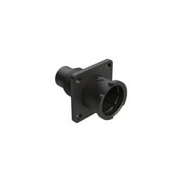 1 pcs : FLS010N4P03 - Standard Circular Connector 4 POS SQUARE FLANGE RECEPT