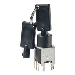 1 pcs : SK13AEG13 - Keylock Switches SP3T PCB ANTISTATIC