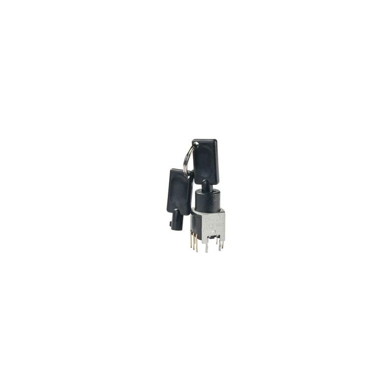 1 pcs : SK13AEG13 - Keylock Switches SP3T PCB ANTISTATIC
