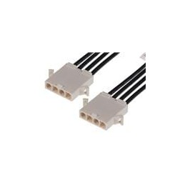 1 pcs : 216292-1042 - Rectangular Cable Assemblies STANDARD .093 4 CKT P TO P 300MM