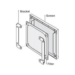 1 pcs : LZ26 - Fan Accessories Metal Finger Guard for 172mm Fans, 6-Ring