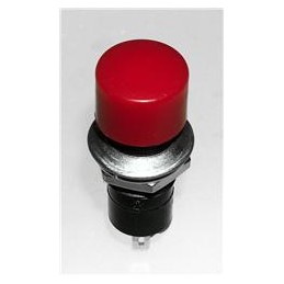 1 pcs : GPB040A05BR - Pushbutton Switches Off-(On) Pushbutton Red
