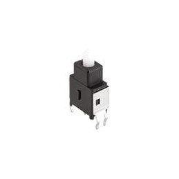 1 pcs : MPB01-1C33-S-D - Pushbutton Switches Push Button, SPDT, 3.3 mm Push, Straight Terminal, TH