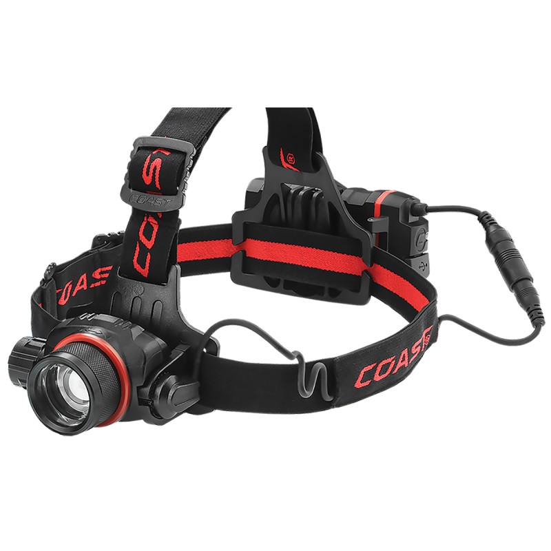 1 pcs - Coast LED Head Torch 800 lm, 214 m Range