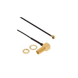 1 pcs : 095-902-517-200 - RF Cable Assemblies SMA Right Angle 1.32mm Cable,200 mm