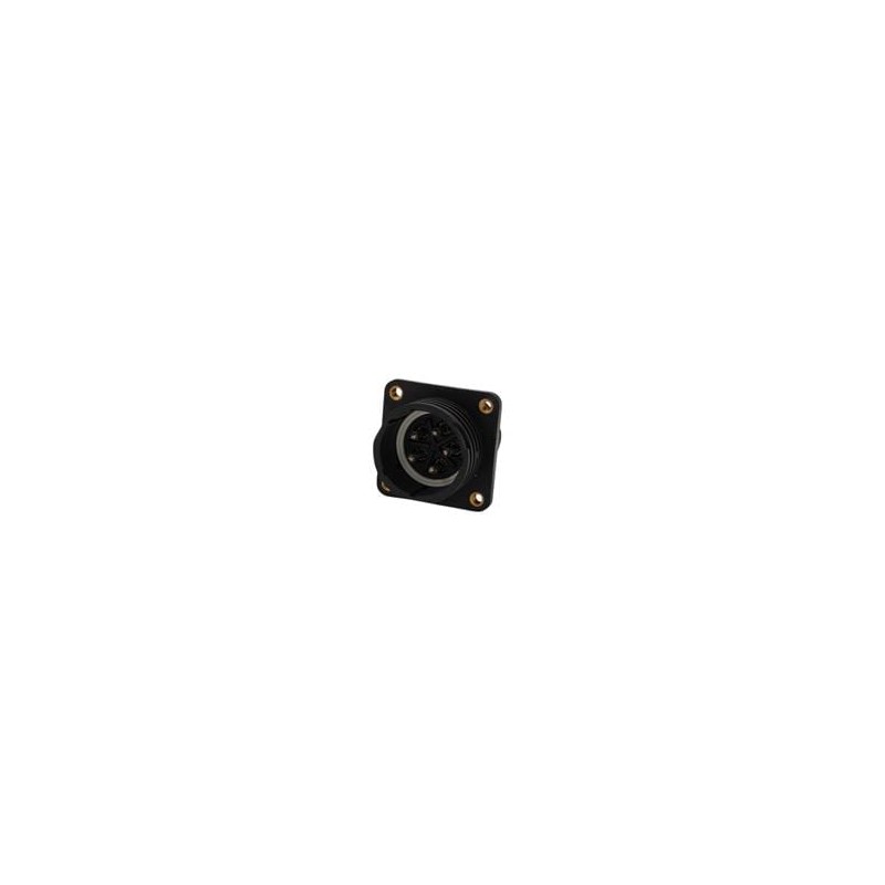 1 pcs : APC03-18-11P - Circular MIL Spec Connector CONNECTOR, PLASTIC, REAR MOUNT, SQUARE RECEPTACLE, LESS CONTACTS, 18-11, 5 PO