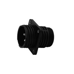 1 pcs : APC03-18-4P - Circular MIL Spec Connector CONNECTOR, PLASTIC, REAR MOUNT, SQUARE RECEPTACLE, LESS CONTACTS, 18-4, 4 POLE