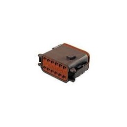 1 pcs : DT06-12SD-B016 - Automotive Connectors 12P DT PLG ASM KEY D EXT SHELL, END CAP