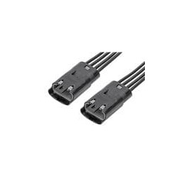 1 pcs : 215312-1042 - Rectangular Cable Assemblies MizuP25 P-P 4CKT 300mm Sn
