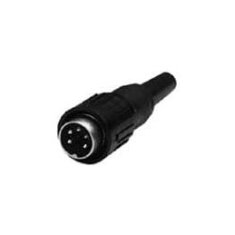 1 pcs : T3374-551 - DIN Connectors MALE CABLE CONNECTOR 5 WAY
