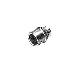 1 pcs : HR11-9BR-6S(73) - Standard Circular Connector 6P REC SHELL SZ 9 PNL MNT FEM SILV