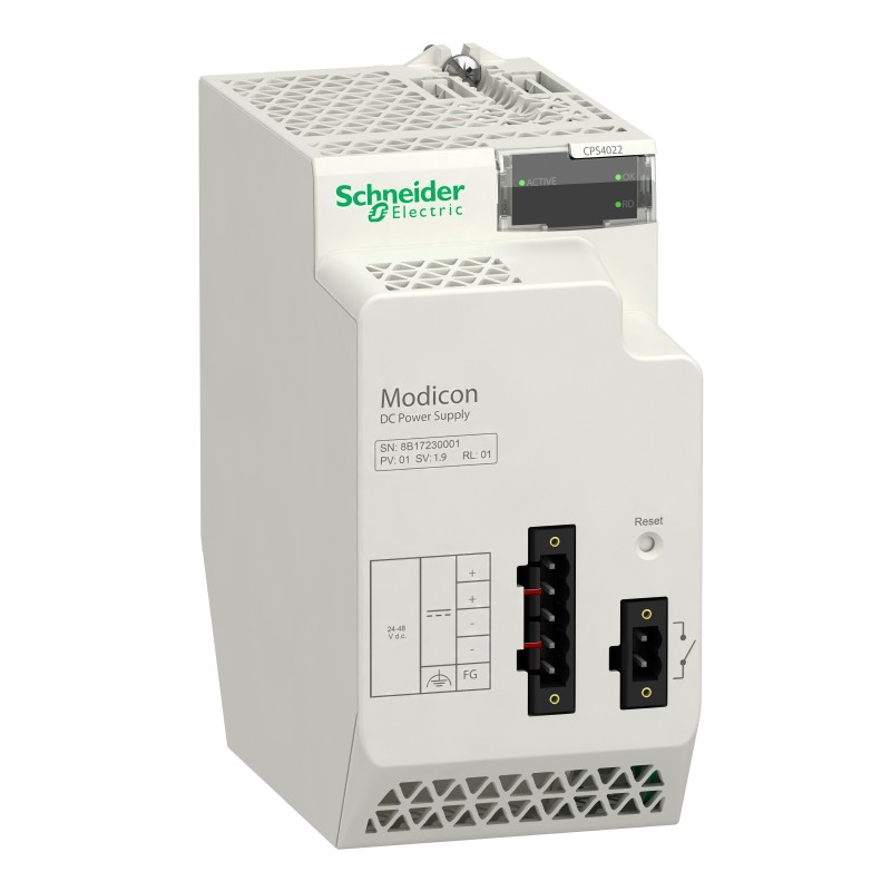 1 pcs - Schneider Electric BMX Series Power Module for Use with X80, AC/DC