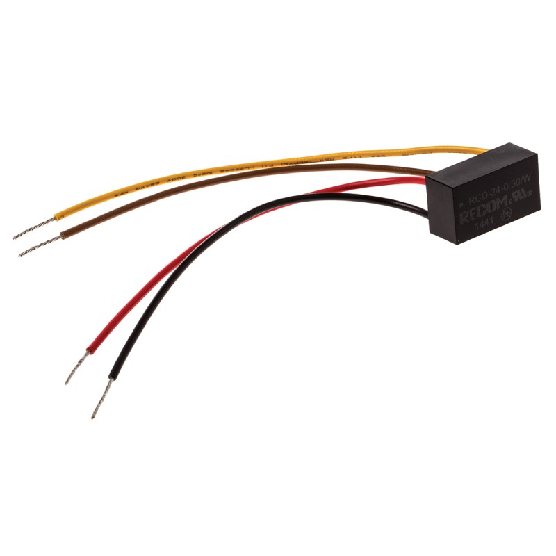 1 pcs - Recom LED Driver, 2 - 35V dc Output, 10.5W Output, 300mA Output, Constant Current Dimmable