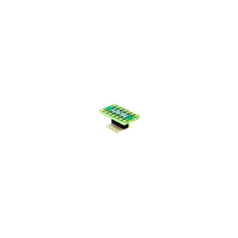 1 pcs : DIP300-SOIC-14W - IC & Component Sockets DIP-14 (0.3' width, 0.1' pitch) to SOIC-14 Wide (1.27mm pitch, 300 mil body) Ad