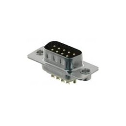 1 pcs : 772-E09-103R001 - D-Sub Standard Connectors 9P MALE IP67 SOLDER CUP