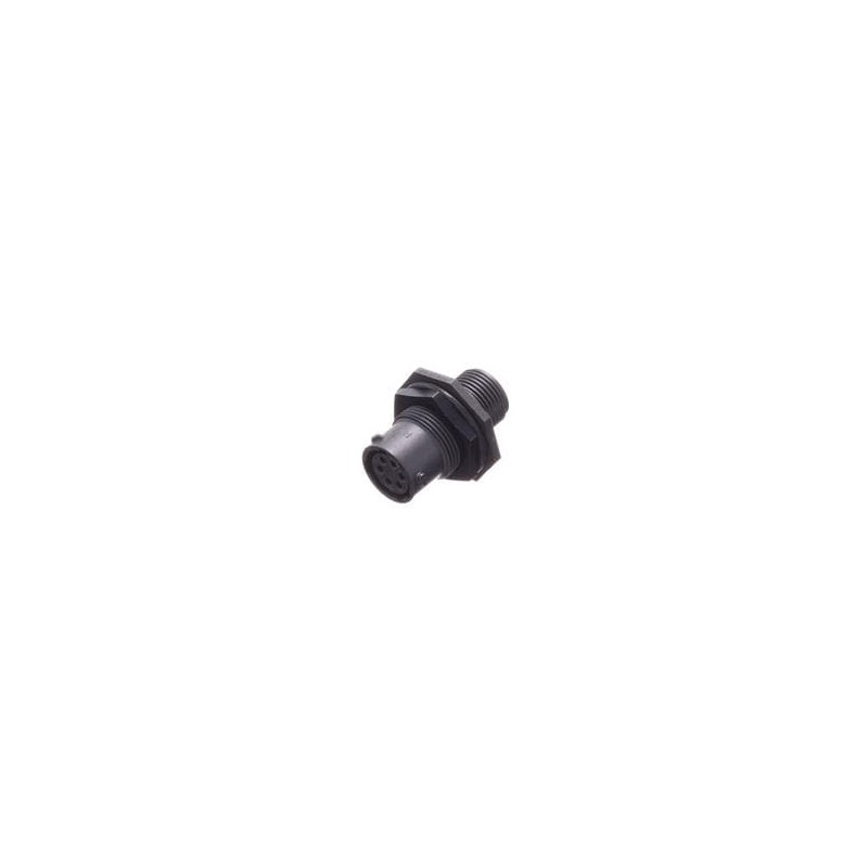 1 pcs : RTS710N6S03 - Standard Circular Connector RECEPTACLE JAM NUT SIZE 10 6POS SOCKET