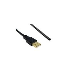 1 pcs : 3021023-16 - USB Cables / IEEE 1394 Cables A-BLUNT 24 AWG 16' USB 2.0