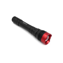 1 pcs - RS PRO F20R LED Torch Black, Red 250 lm, 150 mm