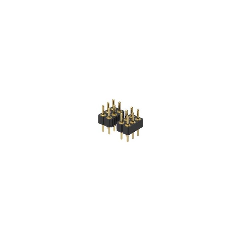 1 pcs : 805-10-021-00-006000 - Headers & Wire Housings SL Head VertMnt Thru HoleTarg W/Conc Fac