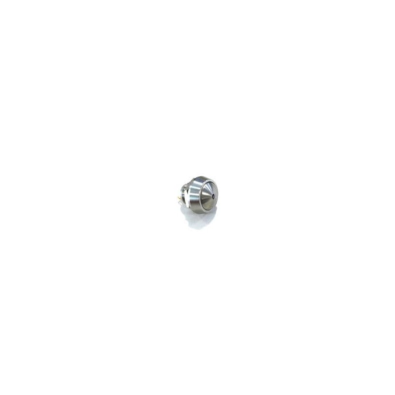 1 pcs : MMP0120/ABL67S - Pushbutton Switches BLACK ANODIZED IP67 BLU BUTTON SCRW TERM