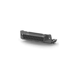 1 pcs : 1-106507-2 - D-Sub Standard Connectors 25P RECPT R/A BOARDLOCK MET