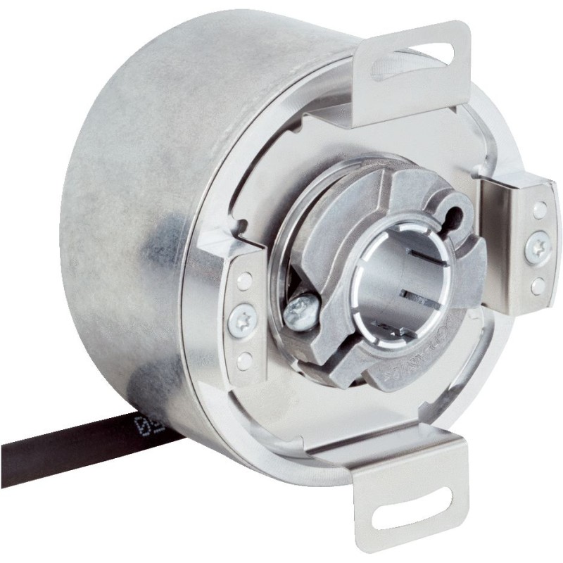 1 pcs - Sick SFS60 Series Absolute Absolute Encoder, 1024ppr ppr, Binary Signal, Through Hollow Type, 15mm Shaft