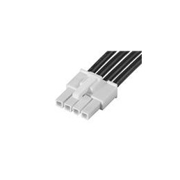1 pcs : 215320-1041 - Rectangular Cable Assemblies MINIFIT JR SR R-R 4CKT 150MM Sn