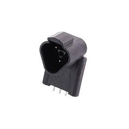 1 pcs : ATF13-3P-BM33J1939 - Automotive Connectors 3 Pin 3X Screw Boss Ext Height Tin J1939