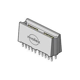 1 pcs : 45714-0001 - Standard Card Edge Connectors 12.9mm 4 CONTACTS POWER EDGE