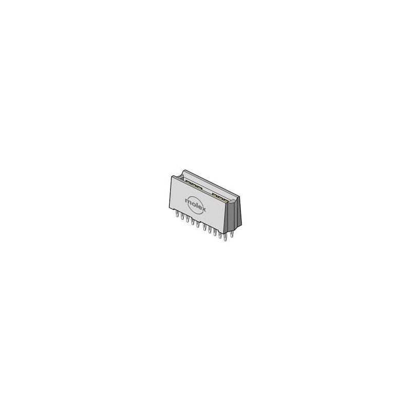 1 pcs : 45714-0001 - Standard Card Edge Connectors 12.9mm 4 CONTACTS POWER EDGE