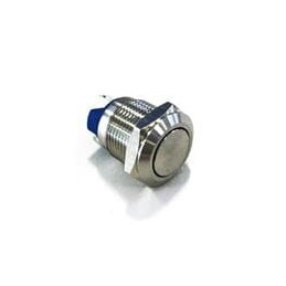 1 pcs : MAV0120/3D - Pushbutton Switches 12mm MiniVandal Rest SS Switch