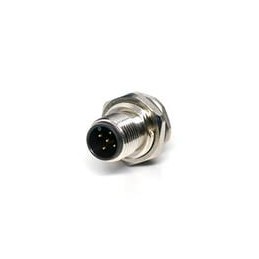 1 pcs : T4140012051-000 - Circular Metric Connectors M12,REAR MOUNT, MALE,A CODE,5P