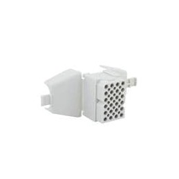 1 pcs : SMS24RDH3 - Headers & Wire Housings 24P QIKMATE RECEPT STRAIN RELIEF HOOD