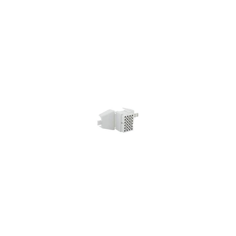 1 pcs : SMS24RDH3 - Headers & Wire Housings 24P QIKMATE RECEPT STRAIN RELIEF HOOD