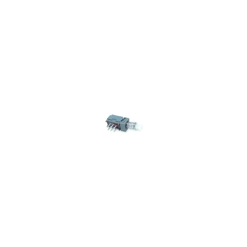 1 pcs : PBH2UOANAGV - Pushbutton Switches 100mA 30VDC Momntary PC Pin