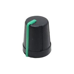 1 pcs : 450-4764 - Knobs & Dials SOFT TCH D SH BK/GR