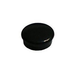 1 pcs : 450-C156 - Knobs & Dials Black Cap-Plain 15mm Knob