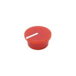 1 pcs : 450-CP151 - Knobs & Dials RED CAP 9mm