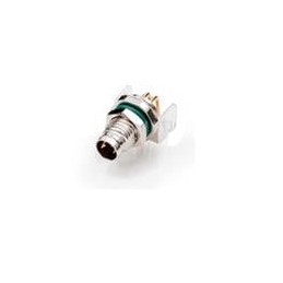 1 pcs : M8S-03PMMR-SF8001 - Circular Metric Connectors M8 PANEL 90 PCB CONN 3PIN M CONN M PIN