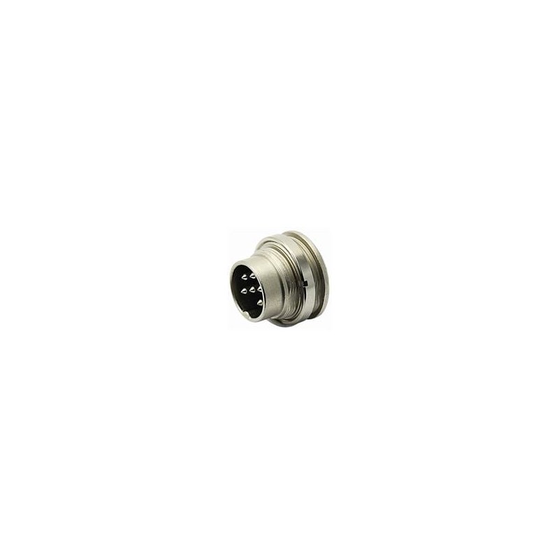 1 pcs : T 3637 150 - Circular DIN Connectors REAR MOU M RECPTL 12C