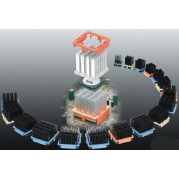 1 pcs - Heatsink, Clip, 29 x 29 x 15mm, Clip