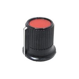 1 pcs : 450-3031 - Knobs & Dials RED .63'D X .59'H