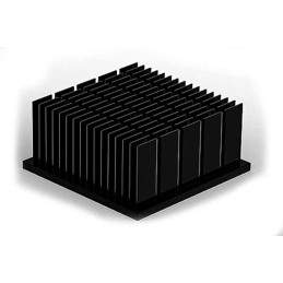 1 pcs - Heatsink, Universal Square Alu, 40 x 40 x 21mm