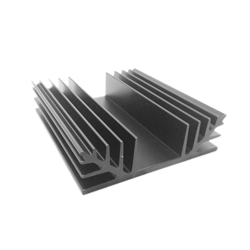 1 pcs - Heatsink, Universal Rectangular Alu, 1.9°C/W, 75 x 88 x 25mm