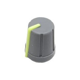 1 pcs : 450-4662 - Knobs & Dials SOFT TCH D SH GY/YL